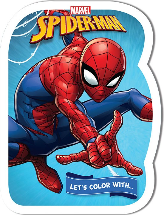 Let's color with... SPIDER-MAN
