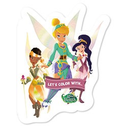 Let's color with... Disney Fairies