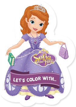 Let's color with... Sofia the First